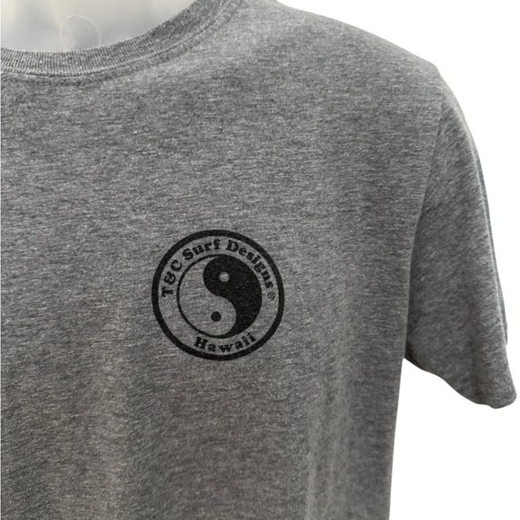 T&C Surf Designs Hawaii Aloha VW Volkswagen Surf Van Men M Medium - Picture 3 of 6